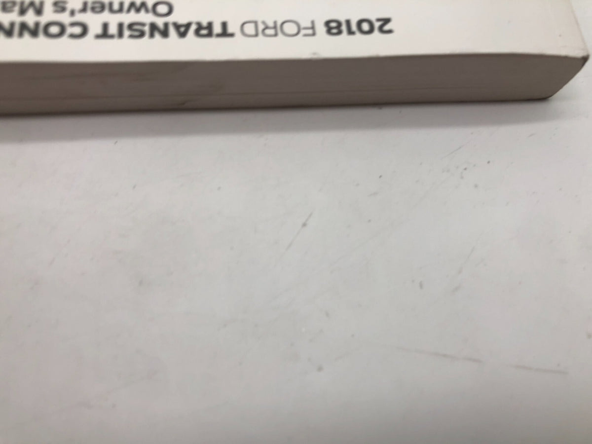 2018 Ford Transit Owners Manual Set with Case OEM R01B50015