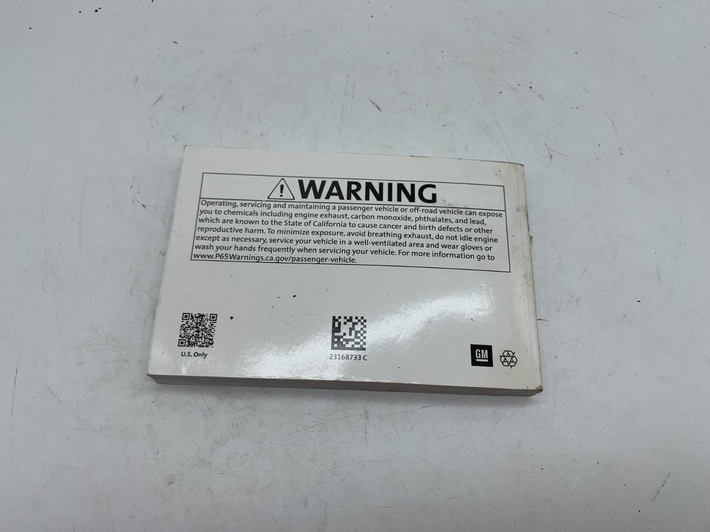 2018 Chevy Traverse Owners Manual OEM B03B51019