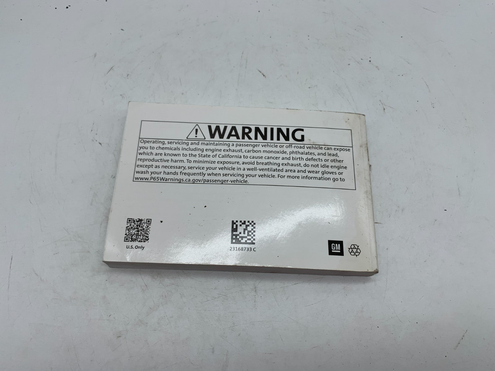 2018 Chevy Traverse Owners Manual OEM B03B51019