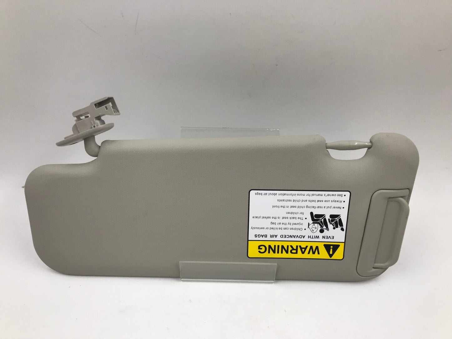 2014-2018 Mazda 3 Sedan Passenger Sun Visor Gray OEM D04B04005