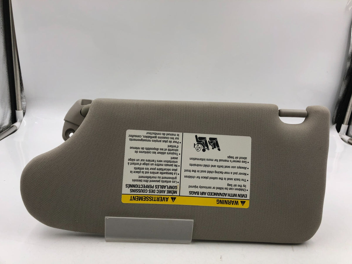 2013-2018 Nissan Altima Passenger Sun Visor Gray Illumination OEM D03B21050