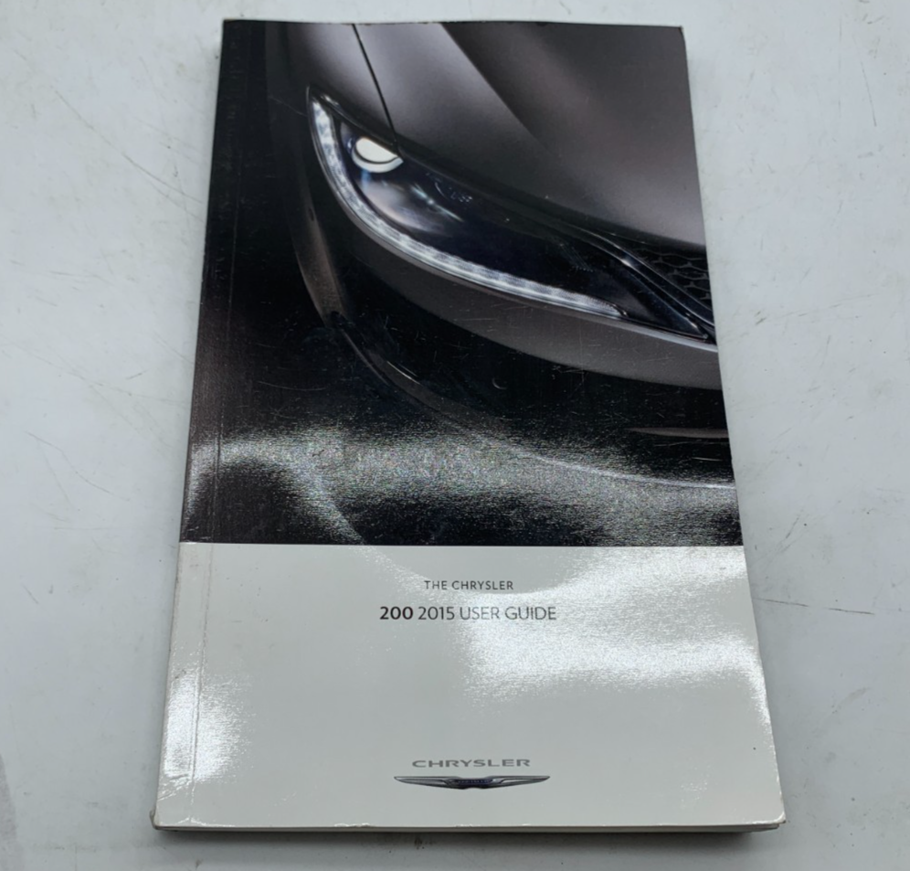 2015 Chrysler 200 Owners Manual User Guide OEM A01B22047