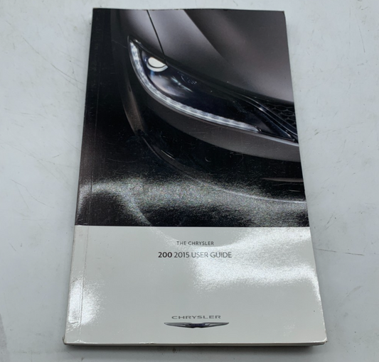 2015 Chrysler 200 Owners Manual User Guide OEM A01B22047