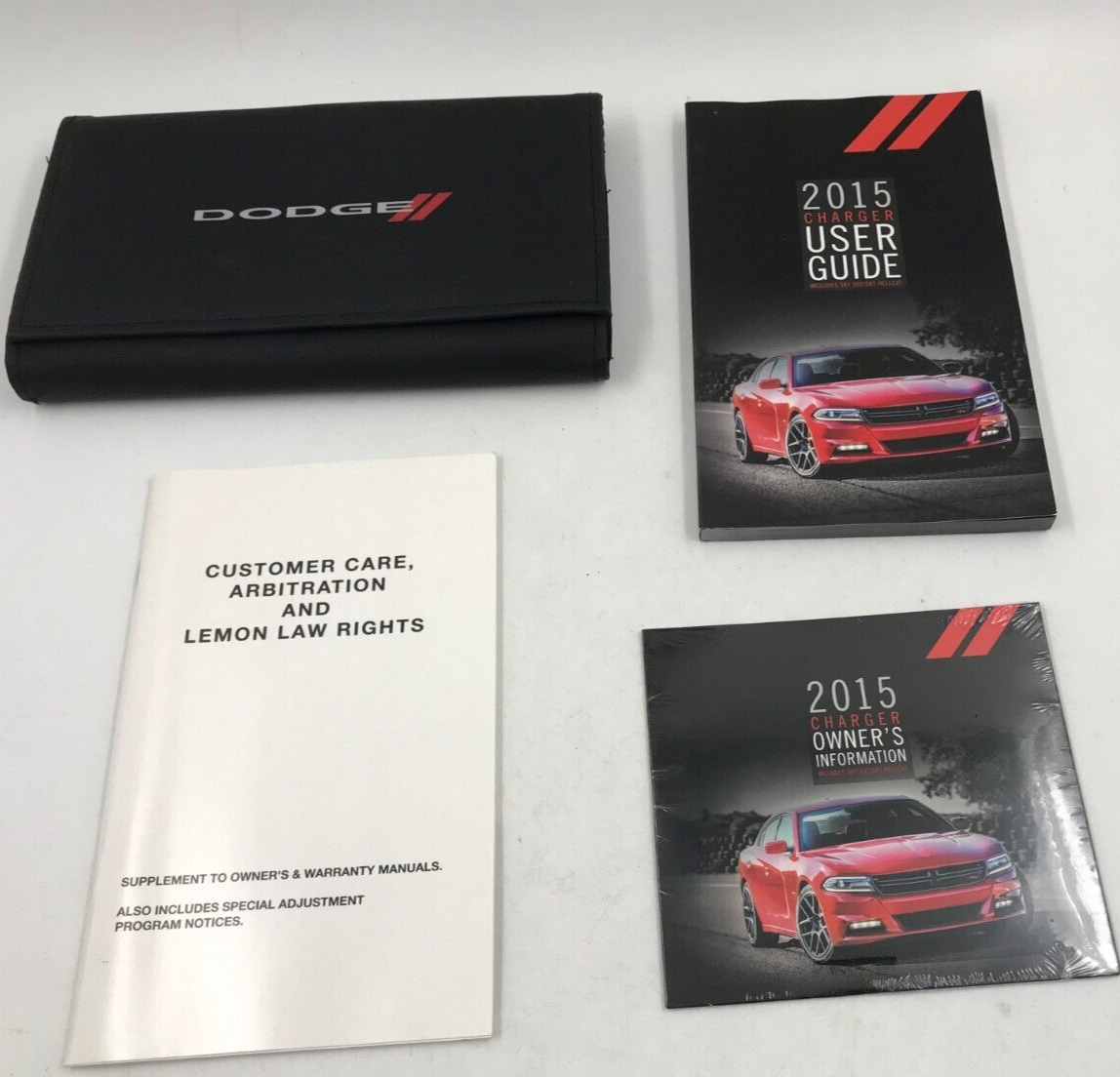 2015 Dodge Charger Owners Manual Set with Case OEM D01B68006