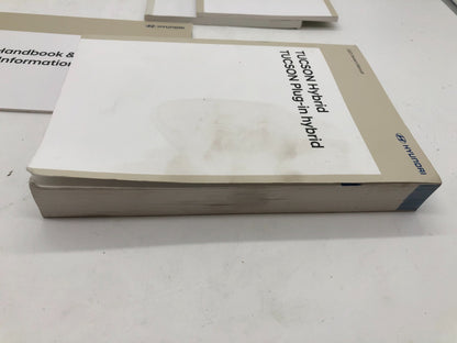 2022 Hyundai Tucson Hybrid Owners Manual Set OEM B02B08039