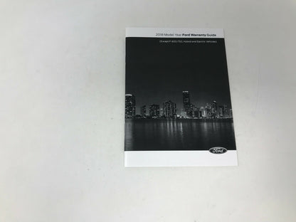 2018 Ford Transit 1500 Owners Manual OEM C03B38021