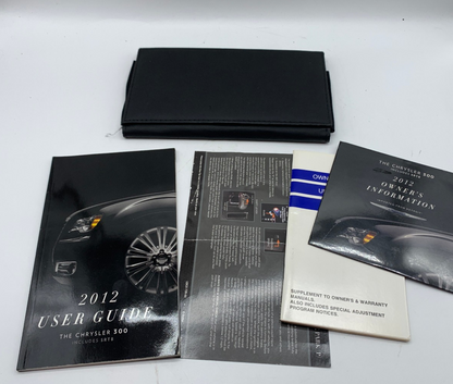 2012 Chrysler 300 Owners Manual Set with Case OEM R01B08002