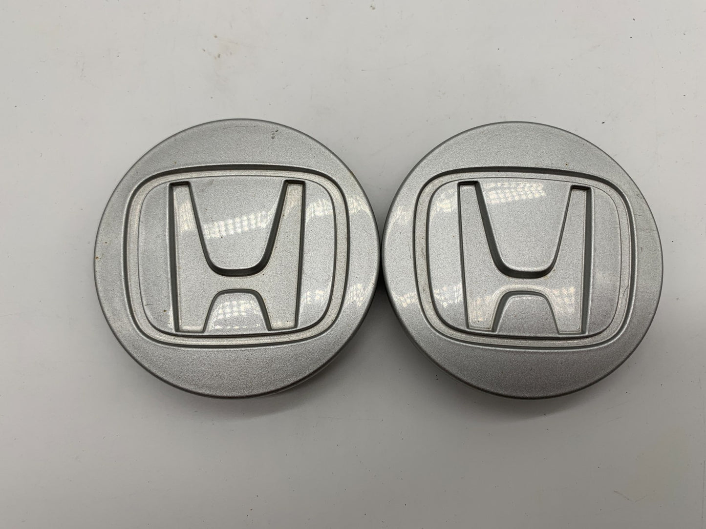 Honda Rim Wheel Center Cap Set Silver OEM B04B49004