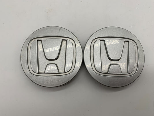 Honda Rim Wheel Center Cap Set Silver OEM B04B49004