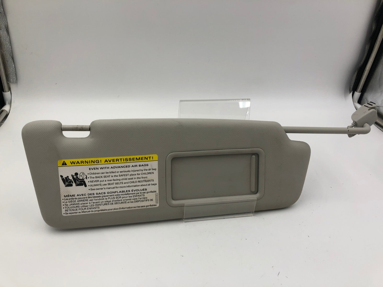 2009-2012 Audi A4 Passenger Sun Visor Gray Illuminated OEM C01B52023