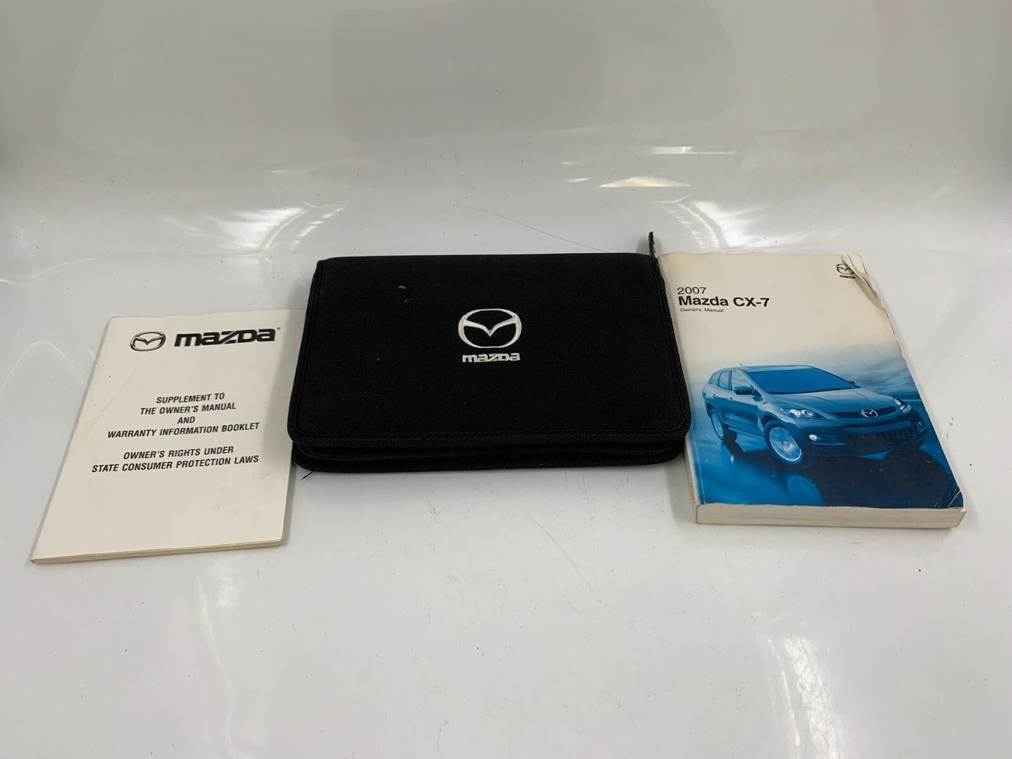 2007 Mazda CX-7 CX7 Owners Manual Set with Case OEM C04B14032