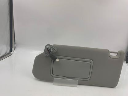 2012-2013 Mitsubishi Outlander Driver Sun Visor Gray Illumination OEM B02B15053