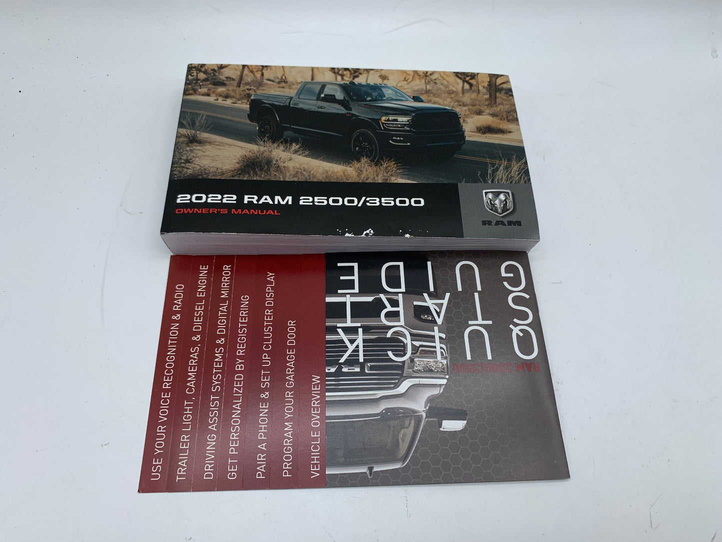 2022 Ram 1500 Owners Manual Set OEM D03B34013