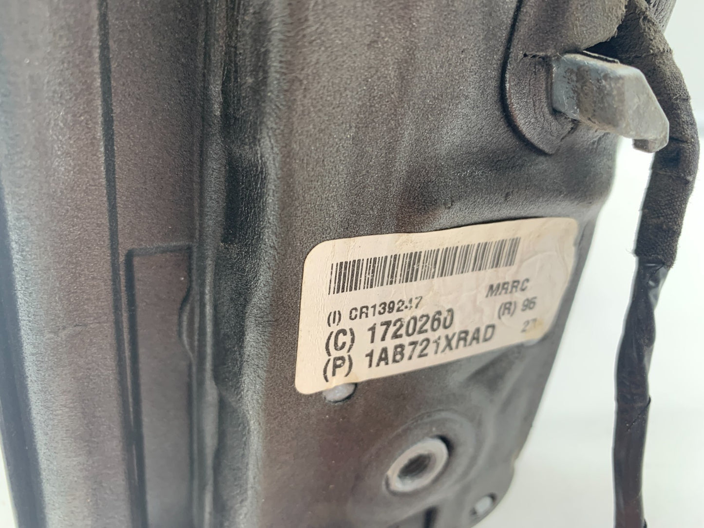 2011-2020 Dodge Caravan Passenger Side Power Door Mirror Black OEM A01B20021