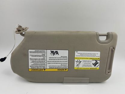 2013-2018 Nissan Pathfinder Passenger Sun Visor Illumination Gray OEM A04B18052