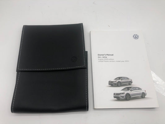 2020 Volkswagen Jetta GLI Owners Manual Set with Case OEM R01B25017