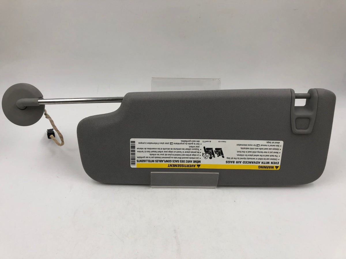 2016-2021 Chevrolet Malibu Passenger Sun Visor Gray Illuminated OEM C02B37050