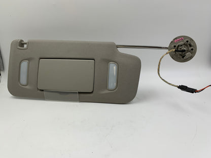 2010-2017 Chevrolet Equinox Passenger Sun Visor Gray Illuminated OEM B01B02043