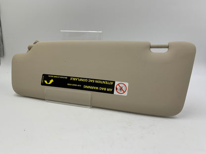 2008-2011 Audi A5 Passenger Sun Visor Beige Illuminated OEM B04B26031