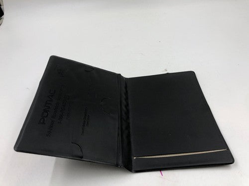 2000 Pontiac Montana Owners Manual Handbook Set with Case OEM R01B24008
