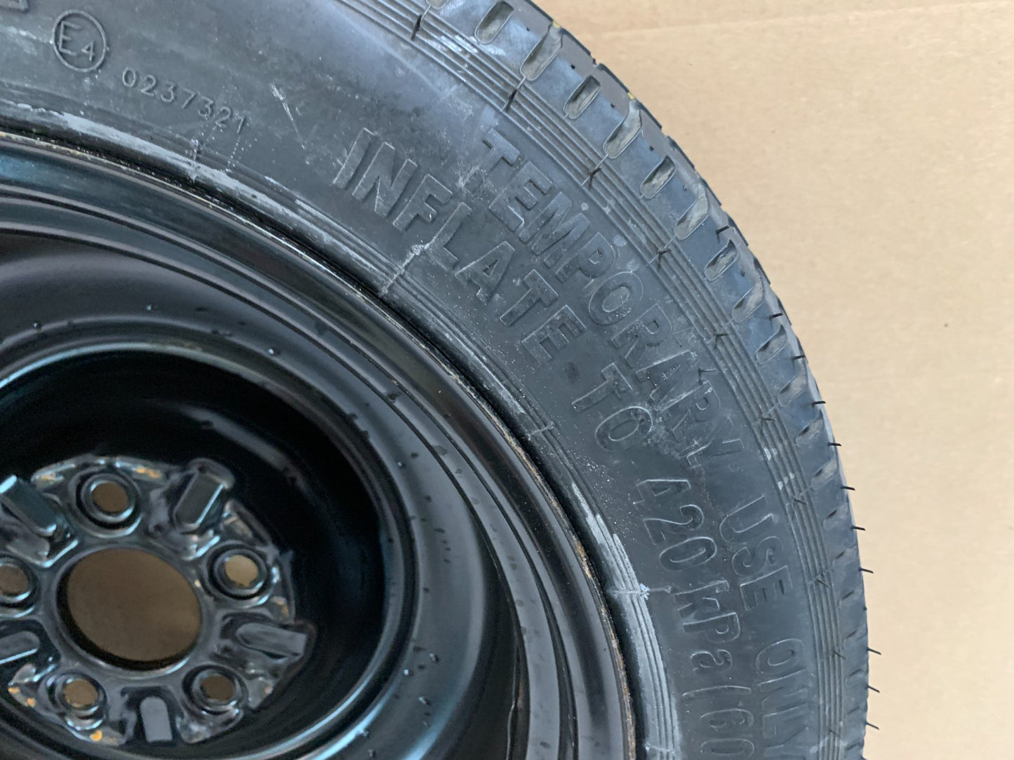 2008-2012 Honda Accord 16" Spare Tire Wheel Compact Donut T135/80D16 OEM