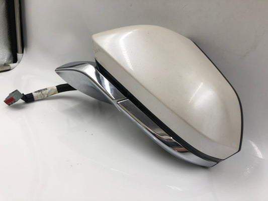 2013-2014 Lincoln MKZ Driver Side View Power Door Mirror Pearl OEM A04B04034
