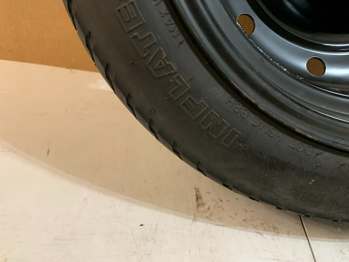 2010-2014 Kia Forte Soul 15" Spare Tire Compact Donut Wheel T125/80D15 OEM