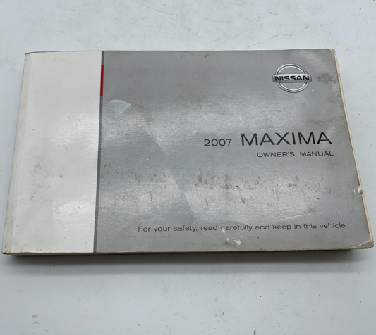 2007 Nissan Maxima Owners Manual OEM R01B25026