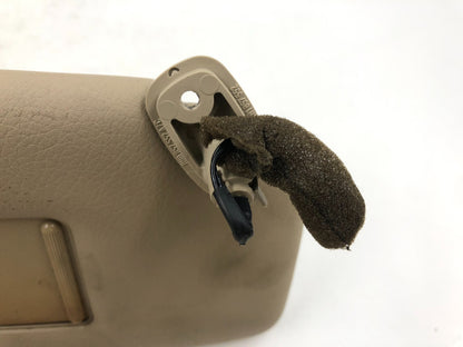 2003-2009 Audi A4 Passenger Sun Visor Illumination Beige OEM D03B38045