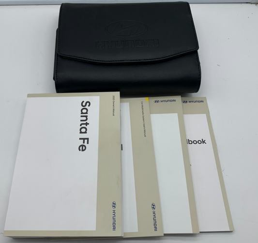 2020 Hyundai Santa FE Sport Owners Manual Set with Case OEM C03B26051
