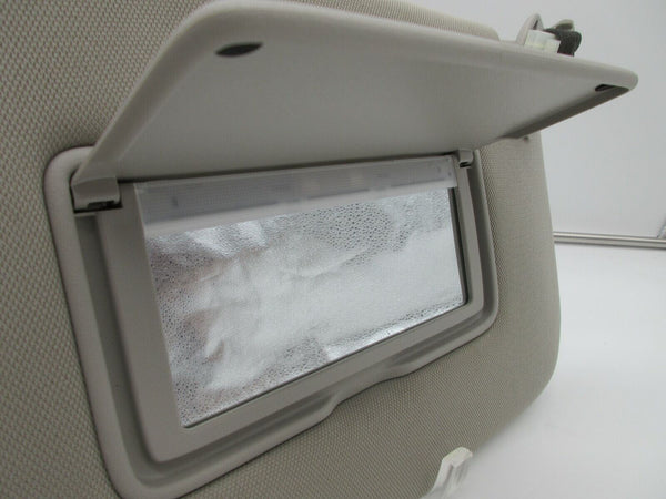 2018-2020 Nissan Rogue Passenger Sun Visor Sunvisor Gray Illuminated L03B10003
