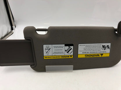 2010-2011 Hyundai Tucson Driver Sun Visor Brown OEM D04B28055