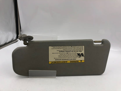2006-2011 Chevrolet Aveo Passenger Sun Visor Gray OEM B03B07043