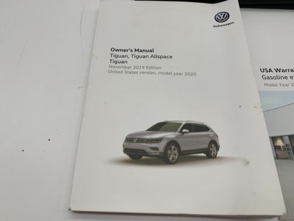 2019 Volkswagen Tiguan Tigan Allspace Owners Manual Set with Case OEM B01B04049