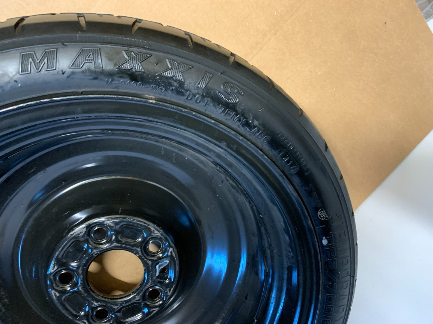 2015-2019 Nissan Sentra 16" Spare Tire Wheel Compact Donut T125/70D16 96M Maxxis