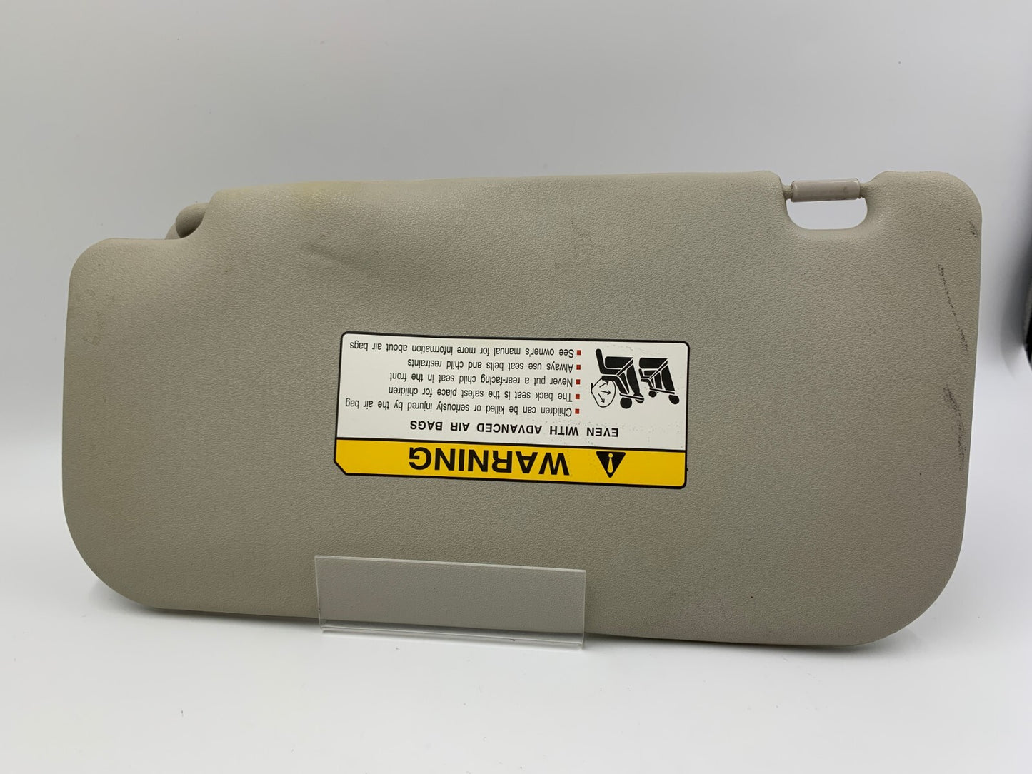 2014-2019 Mitsubishi Mirage Passenger Sun Visor Gray OEM C04B46043