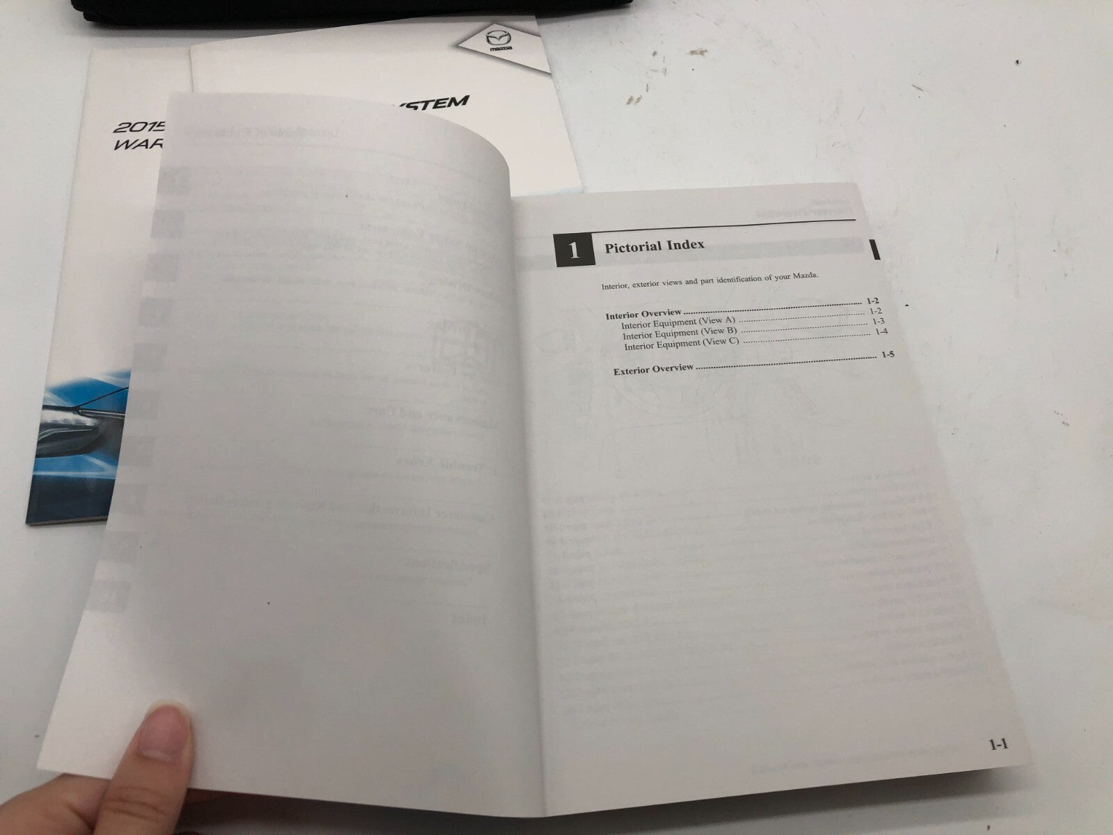 2015 Mazda CX-5 CX5 Owners Manual with Case OEM E01B17030