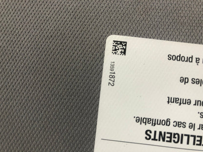 2021-2022 Chevrolet Trailblazer Passenger Sun Visor Gray OEM E02B39067