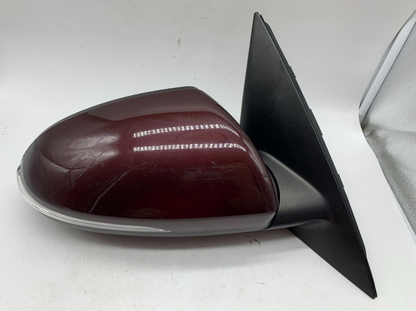 2016-2020 Kia Optima Passenger Side View Power Door Mirror Maroon BSA B03B46001