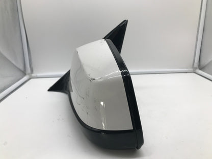 2009-2012 BMW 750i Driver Side View Power Door Mirror White OEM B01B37028