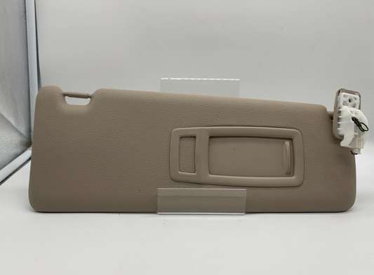 2012-2018 BMW 328i Passenger Sun Visor Sunvisor Beige Illumination D01B22004