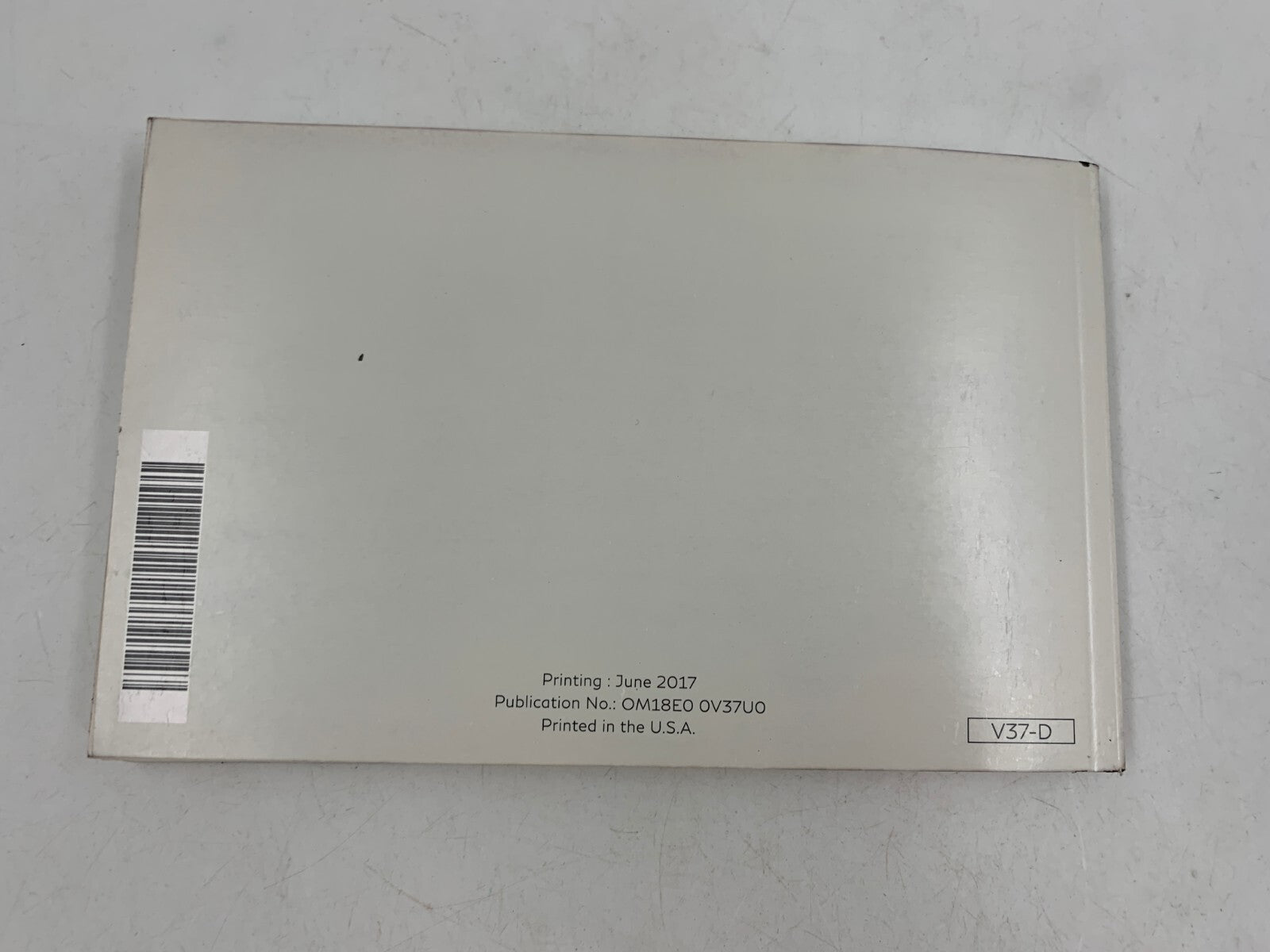 2018 Infiniti Q50 Owners Manual Set with Case OEM B03B24011