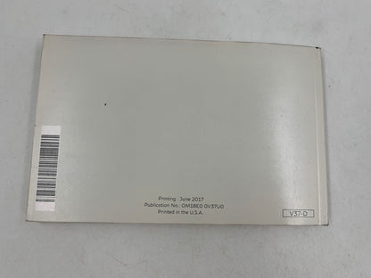 2018 Infiniti Q50 Owners Manual Set with Case OEM B03B24011