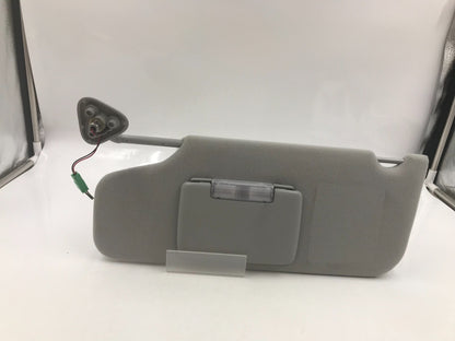 2005-2007 Ford Freestyle Driver Sun Visor Gray Illuminated D01B52082
