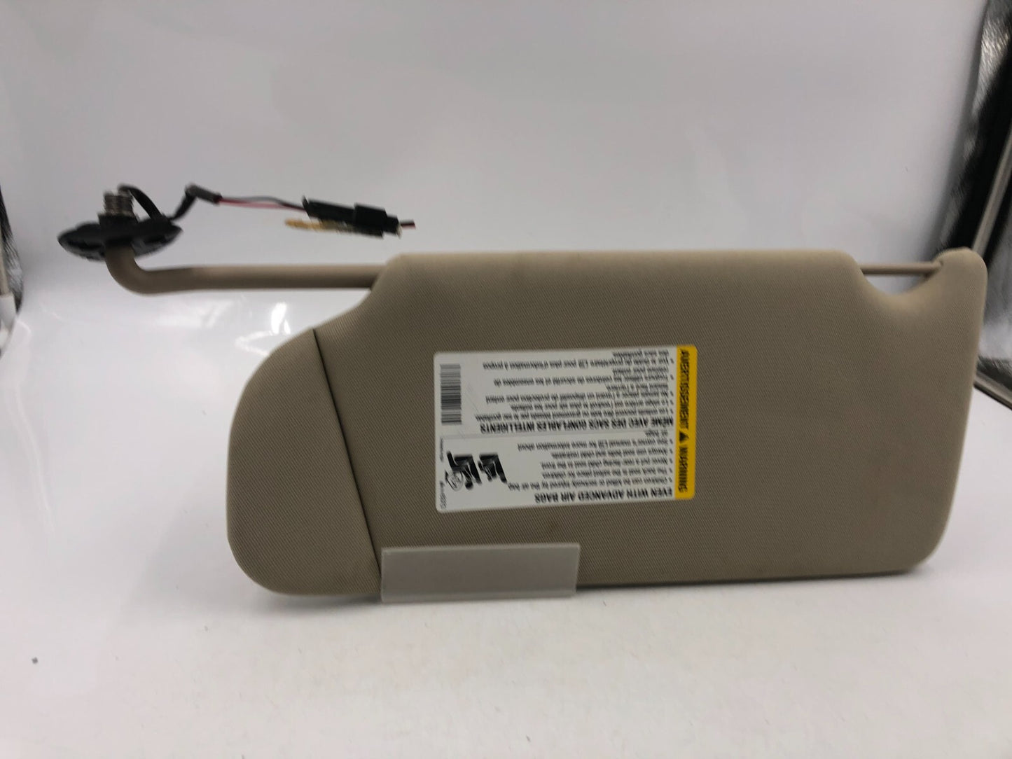 2005-2009 Buick LaCrosse Allure Passenger Sun Visor Tan OEM D01B11077