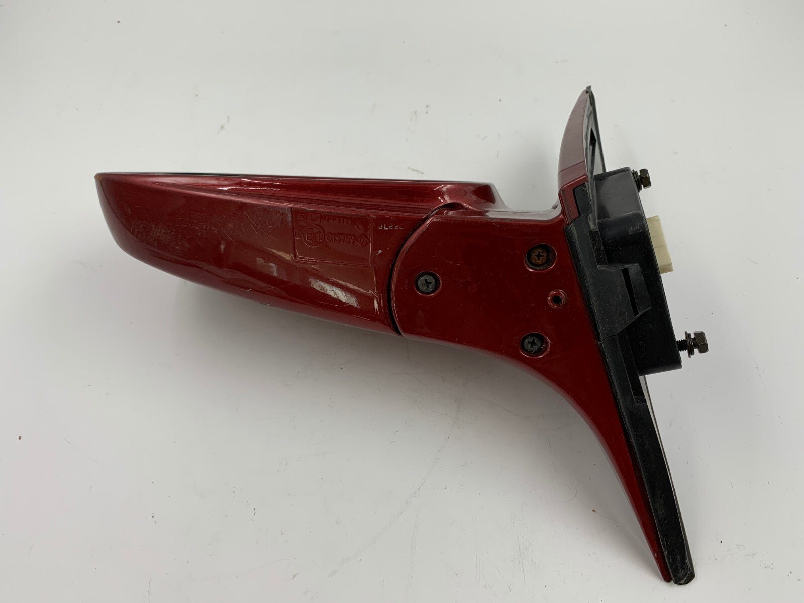 2004-2006 Chevrolet Epica Driver Side View Power Door Mirror Red OEM E04B25006