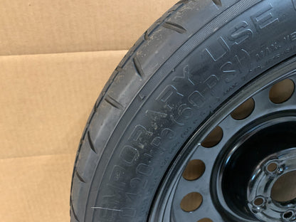2013-2019 Ford Escape Spare Tire 17" Compact Donut with Jack Kit T155/70D17