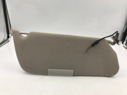 1998-1999 Cadillac Deville Driver Sun Visor Gray Illuminated OEM E01B41081