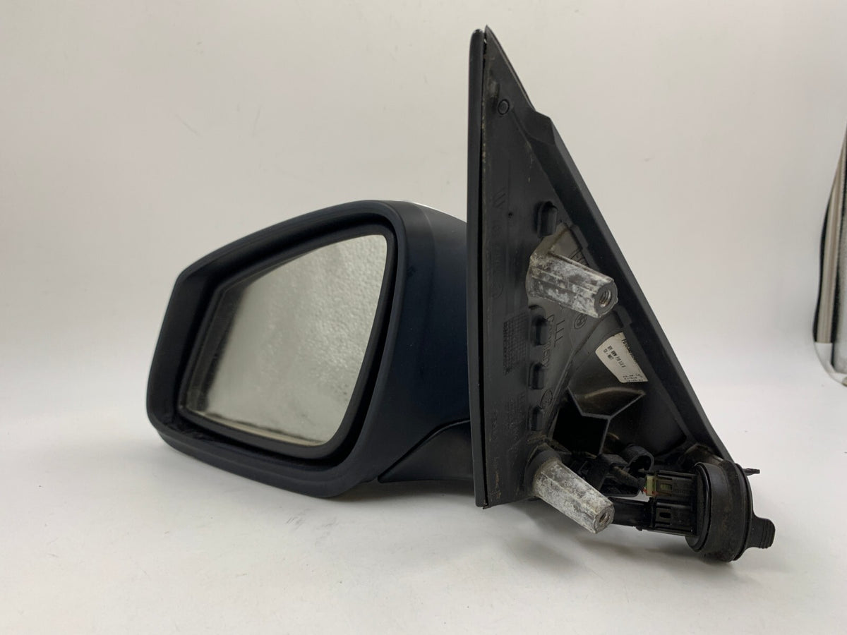 2012-2013 BMW 535i Driver Side View Power Door Mirror Silver OEM