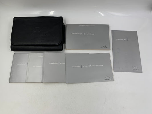2014 Infiniti Q50 Owners Manual Set with Case OEM B03B55027